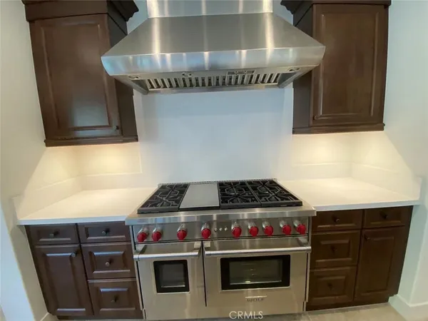 a close view of stove top oven