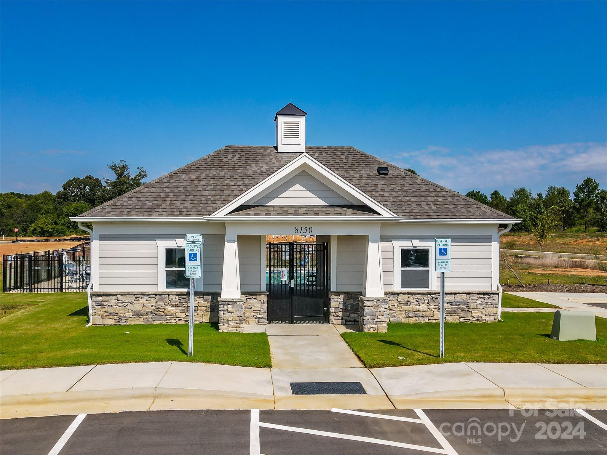 8204 Mccormick Street Terrell, NC 28682 - Photo 29 of 32 a view of a house with a yard and plants