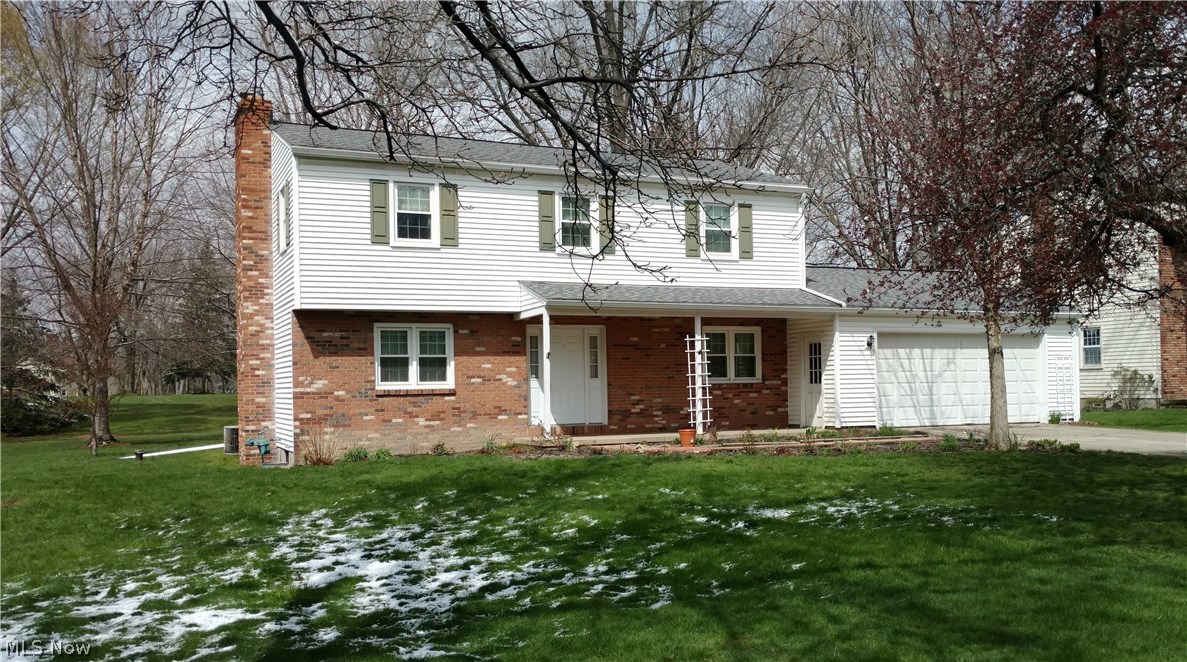 Another view of the front, showing the fireplace chimney.