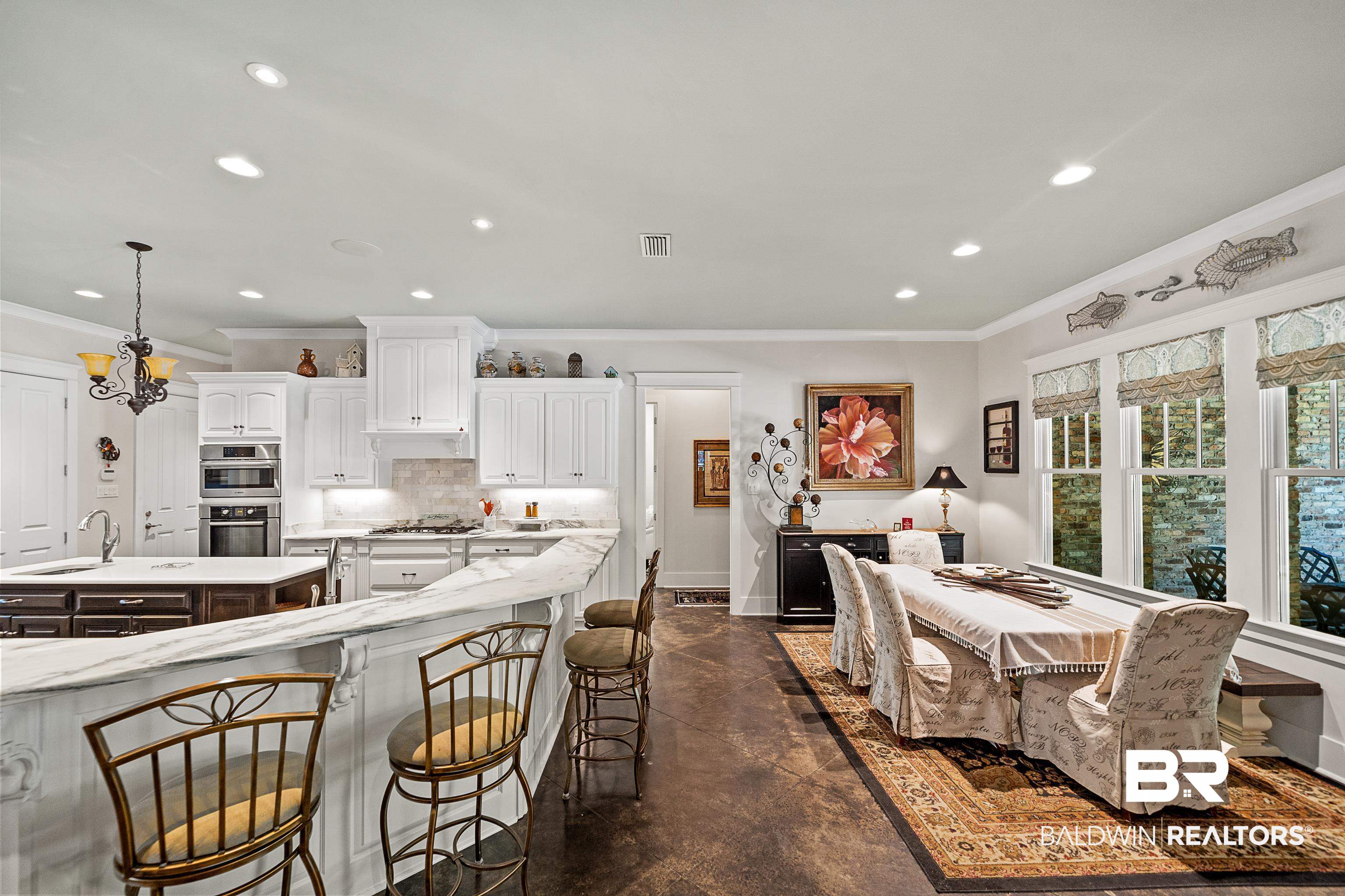 585 Falling Water Boulevard Fairhope, AL 36532 - Photo 19 of 67 Breakfast Area with Views of Pool