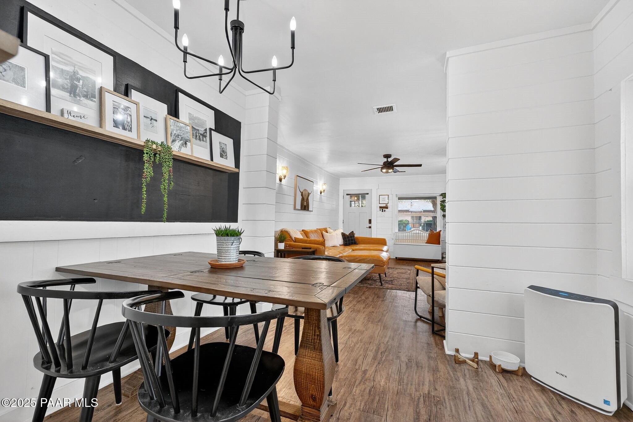 730 4th Street Prescott, AZ 86301 - Photo 14 of 37 a view of a dining room with furniture and wooden floor