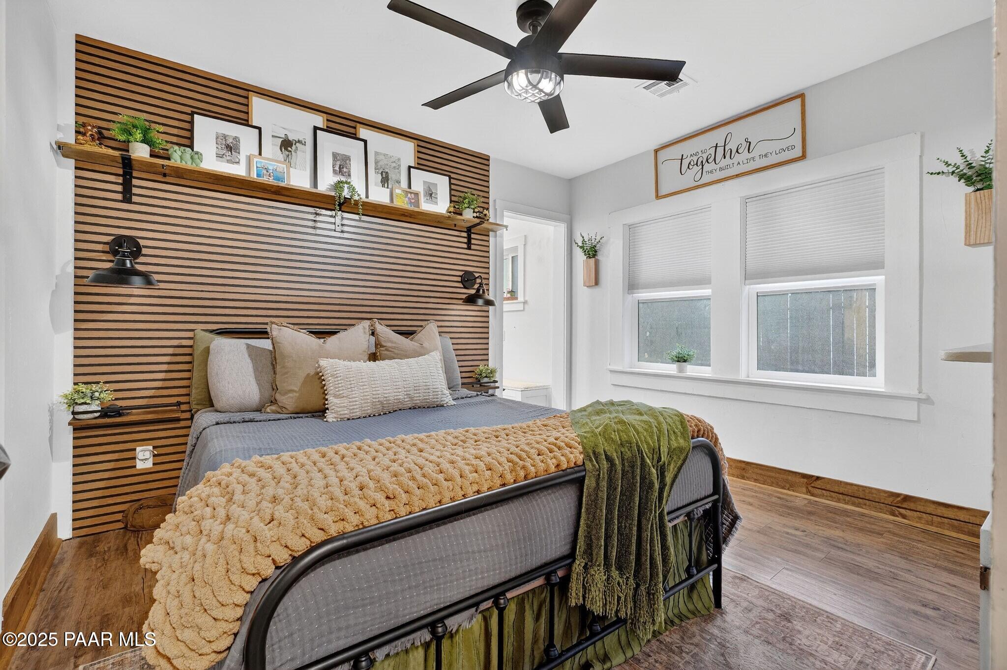 730 4th Street Prescott, AZ 86301 - Photo 17 of 37 a bedroom with a bed and a window