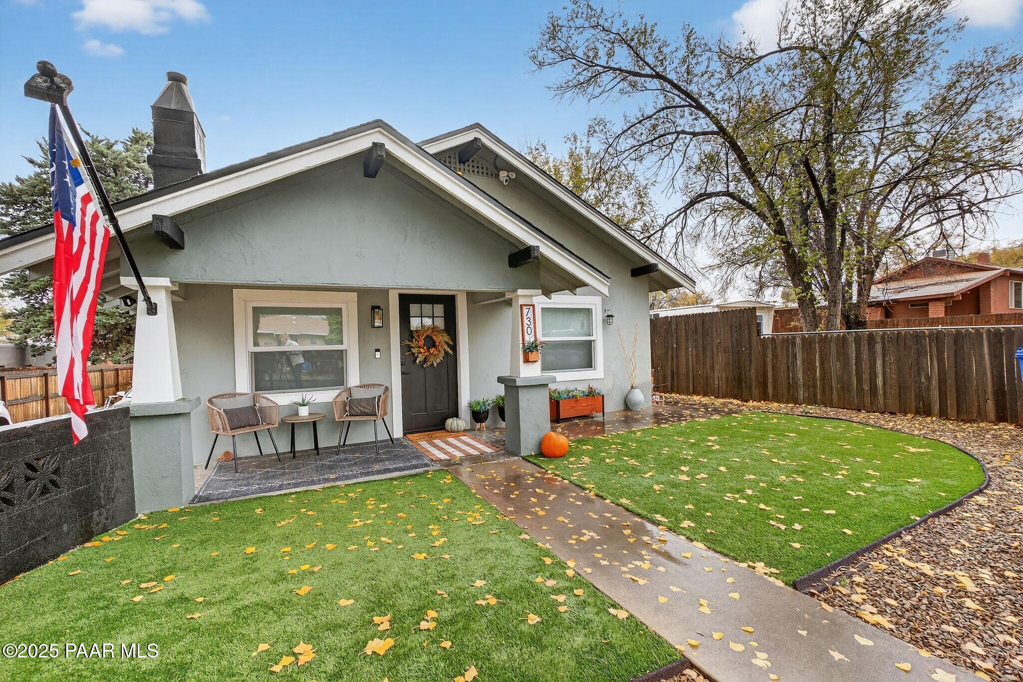 730 4th Street Prescott, AZ 86301 - Photo 36 of 37 a view of a house with backyard porch and sitting area