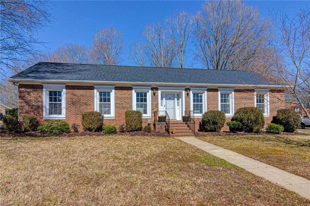 4516 Tower Road Greensboro, NC 27410 - Photo 1 of 26 Traditional brick ranch in popular Hamilton Lakes