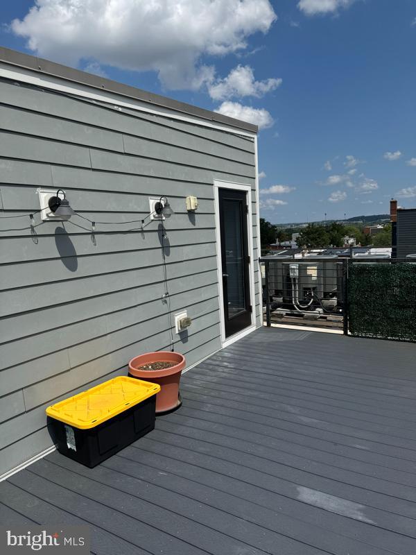 11 15th Street Northeast, Unit 3 Washington, DC 20002 - Photo 9 of 13 a view of a terrace with wooden floor