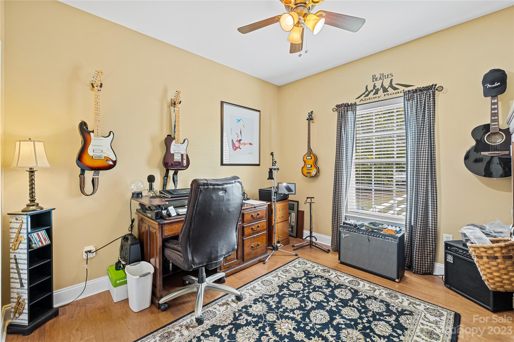 374 Owens Road Clover, SC 29710 - Photo 16 of 42 a view of a workspace with furniture and a window