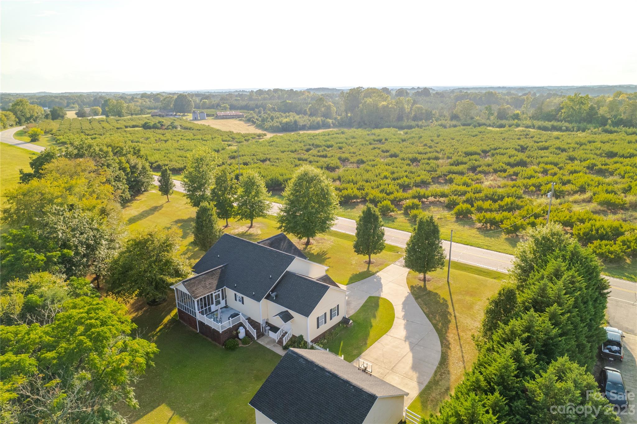 374 Owens Road Clover, SC 29710 - Photo 41 of 42 an aerial view of residential houses with outdoor space