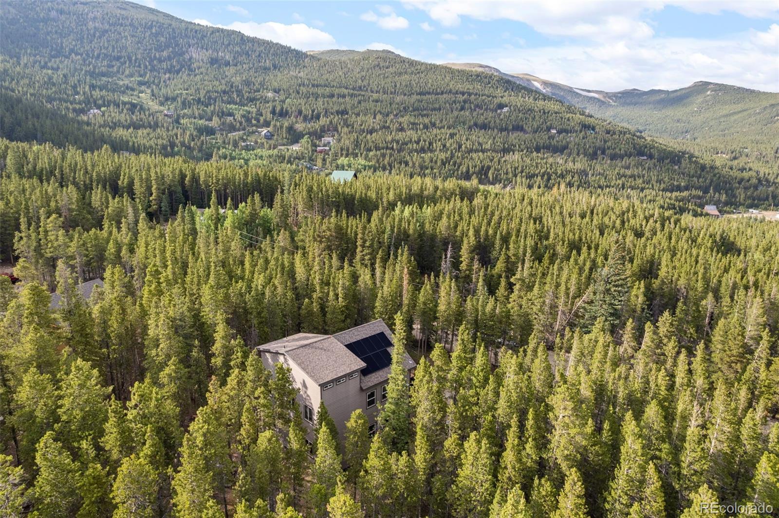 258 Upper Forest Road Idaho Springs, CO 80452 - Photo 35 of 48 a view of a lake with a mountain in the background