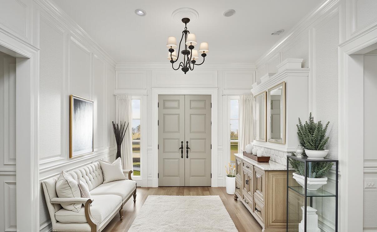 Virtually Staged Foyer