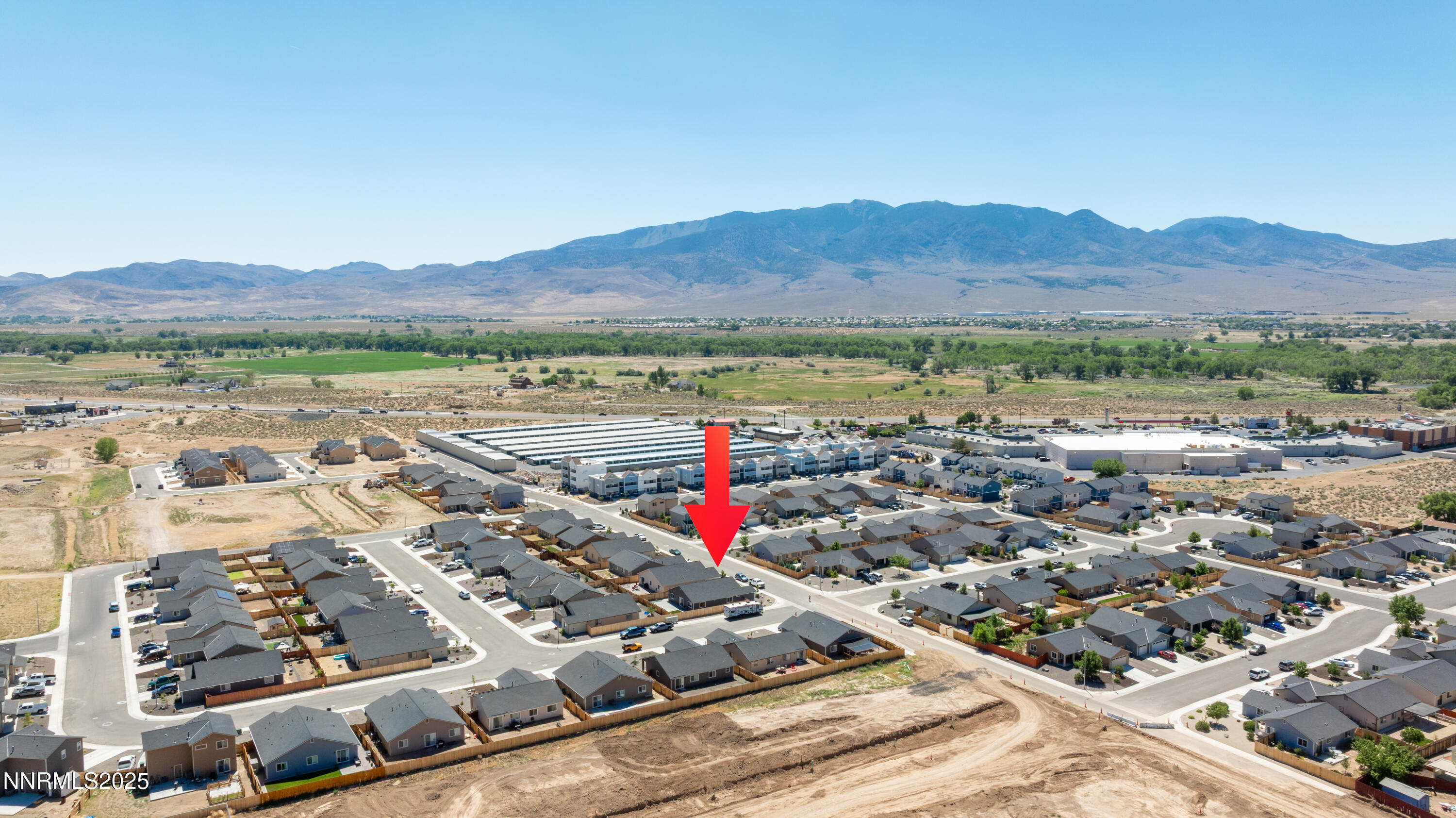 102 Halite Drive Dayton, NV 89403 - Photo 33 of 34 an aerial view of multiple house