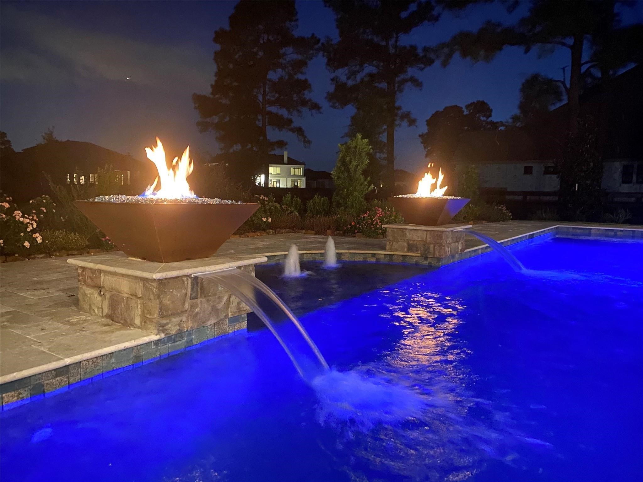 18 Rugged Lark Circle Tomball, TX 77377 - Photo 46 of 50 Firebowls complete the relaxation scheme in the evenings