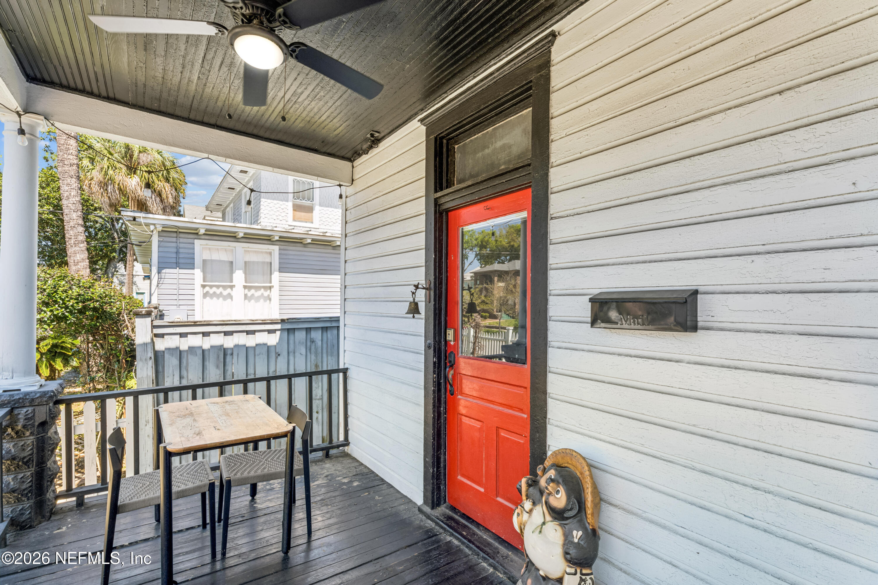 1625 Perry Street Jacksonville, FL 32206 - Photo 36 of 36 a view of a balcony with furniture
