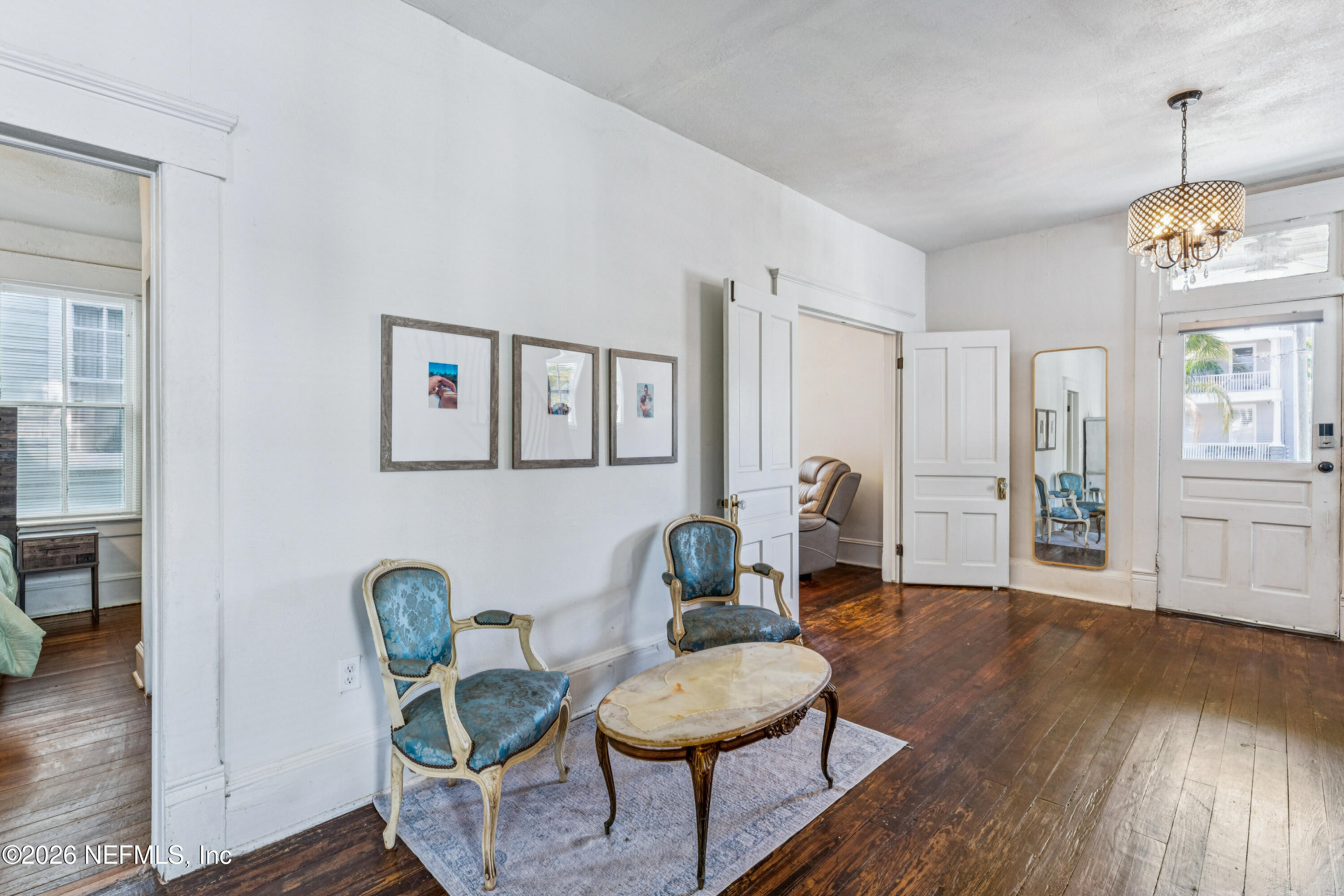 1625 Perry Street Jacksonville, FL 32206 - Photo 7 of 36 a living room with furniture and wooden floor