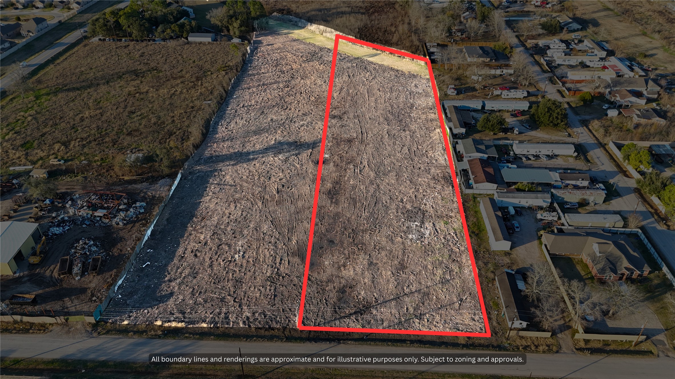 0 Boss Gaston Road Sugar Land, TX 77498 - Photo 6 of 10 a bird view of a yard