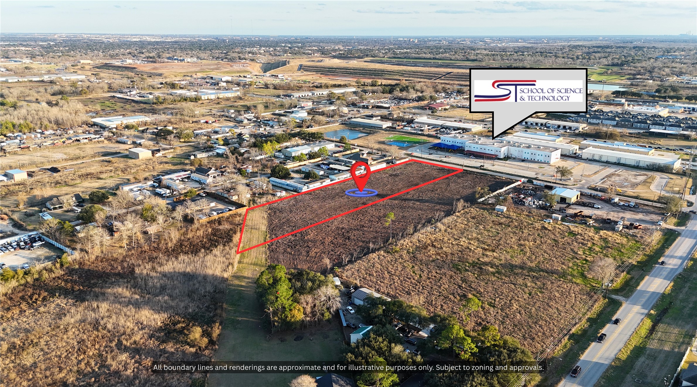 0 Boss Gaston Road Sugar Land, TX 77498 - Photo 10 of 10 a city view with tall buildings