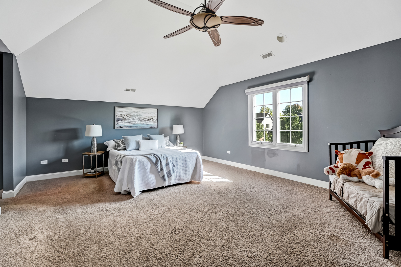 14951 South Preserve Drive Lockport, IL 60441 - Photo 15 of 25 a bed room with a bed and a couch