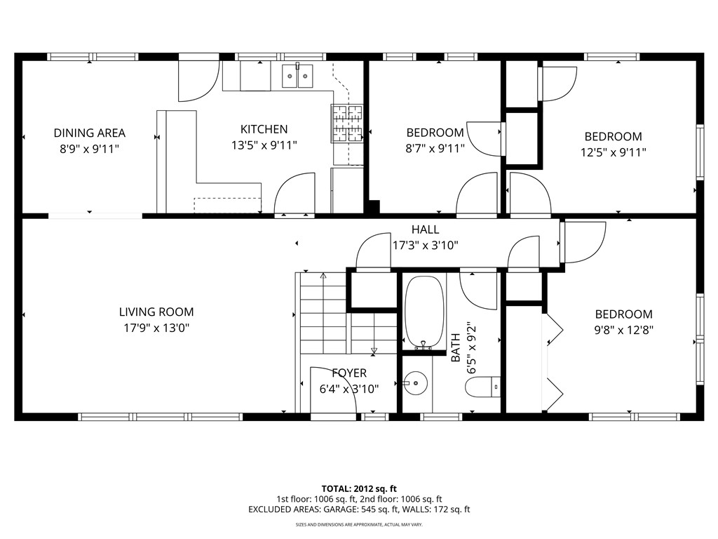 236 Robin Road Horseheads, NY 14845 - Photo 38 of 39 First Floor Plan