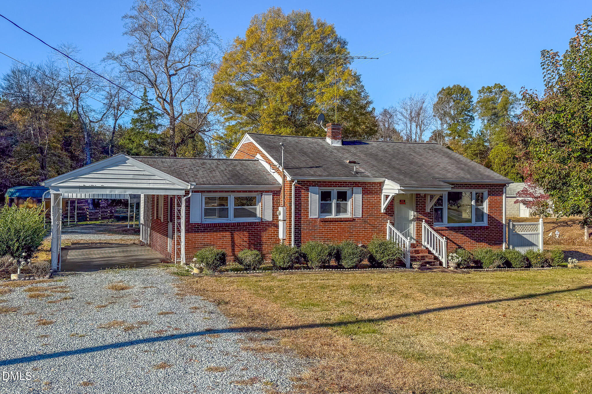 7270 Durham Road Timberlake, NC 27583 - Photo 1 of 33 a front view of a house with a yard