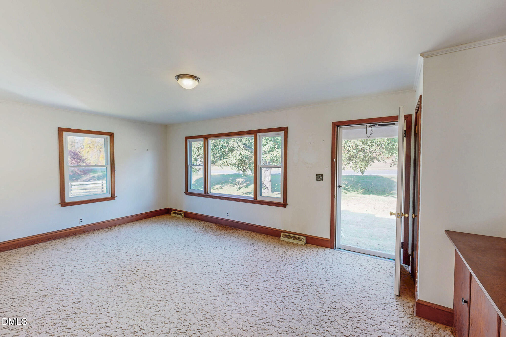 7270 Durham Road Timberlake, NC 27583 - Photo 19 of 33 a view of an empty room with a window