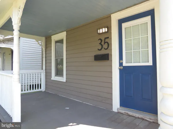 a view of front door