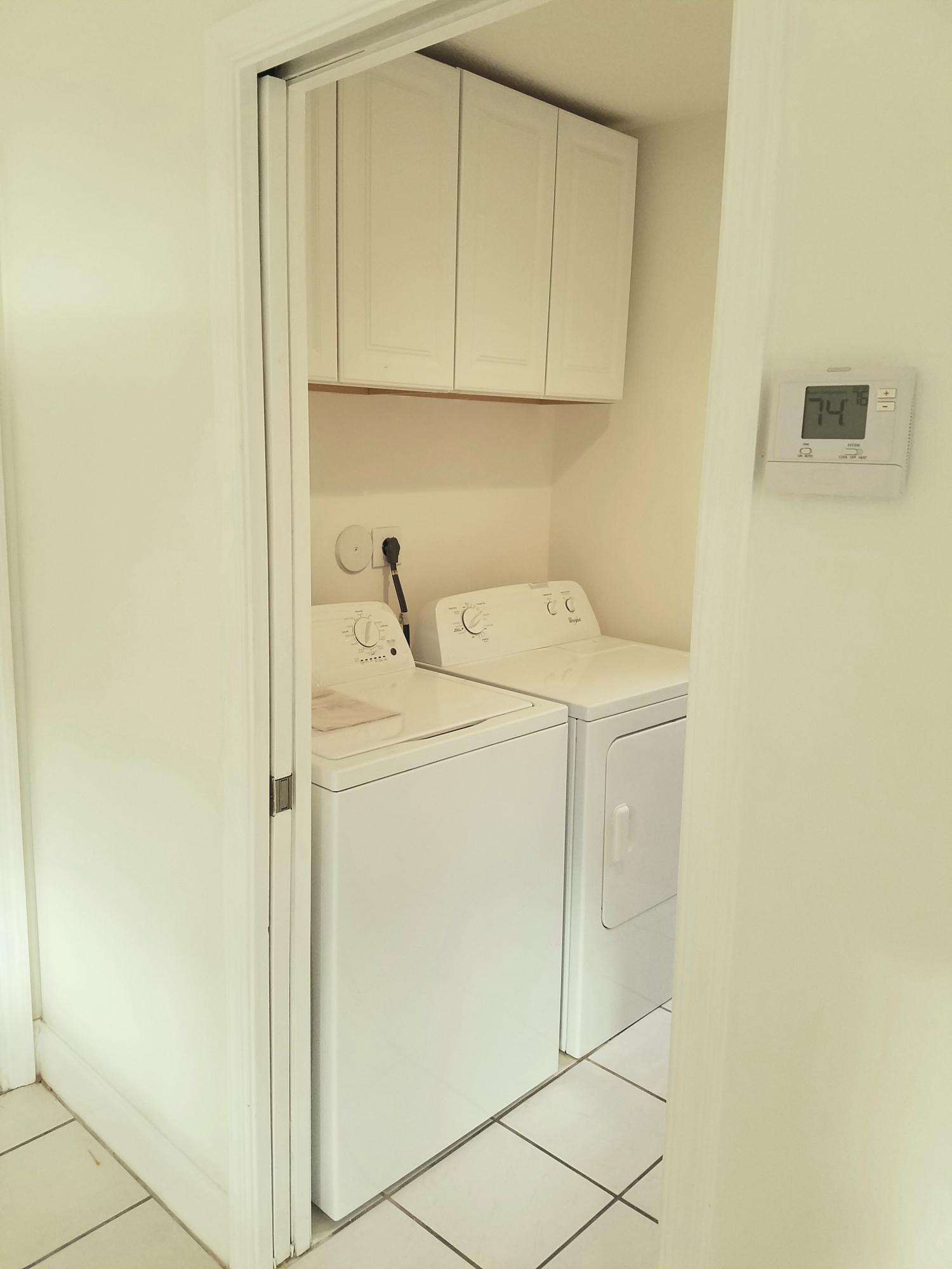 1680 Southwest 15th Street Boca Raton, FL 33486 - Photo 32 of 34 New washer and dryer in Laundry room