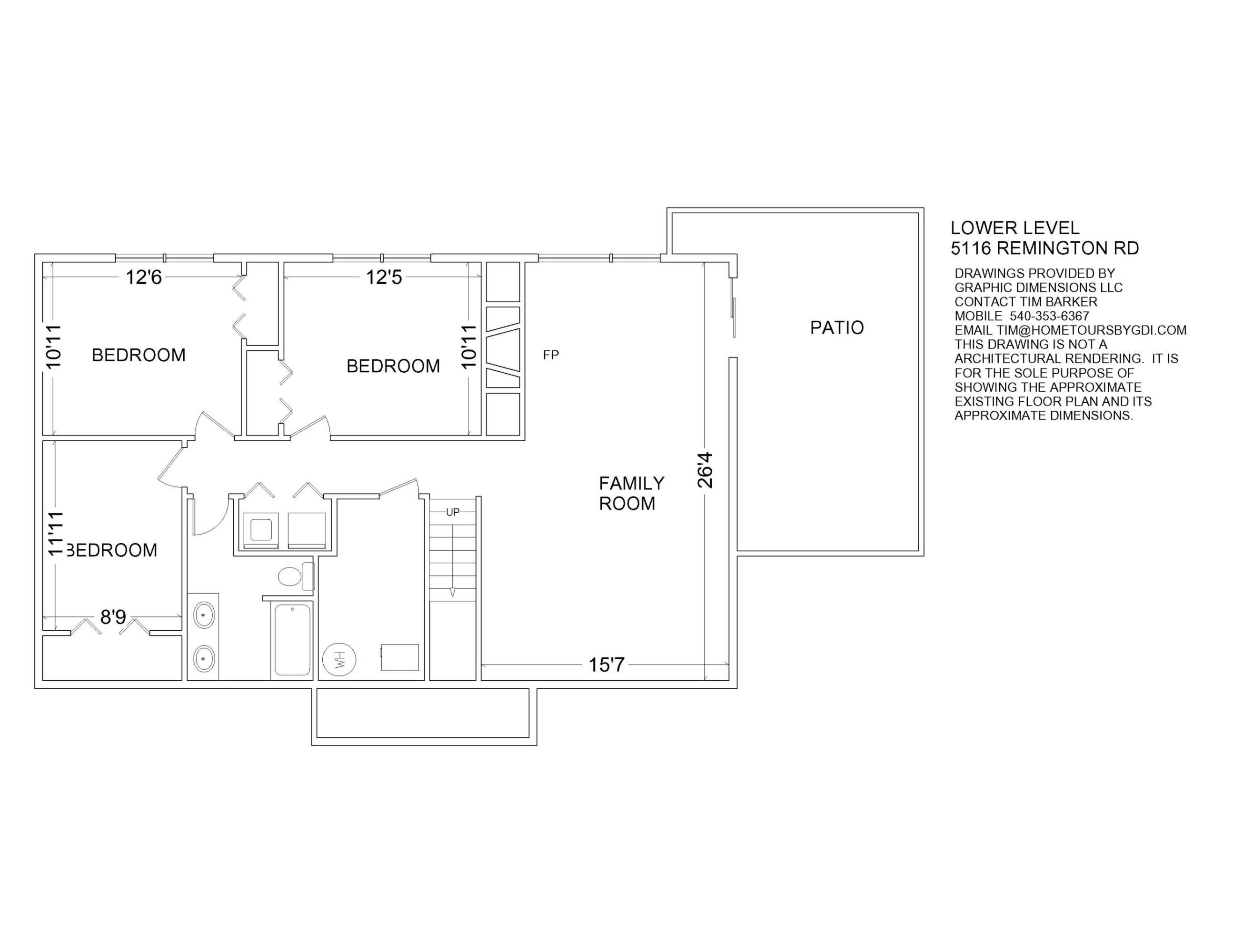 5116 Remington Road Roanoke, VA 24018 - Photo 3 of 22 5116_remington_rd_floor_plans_2