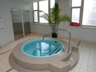 a view of a sink in a bathroom