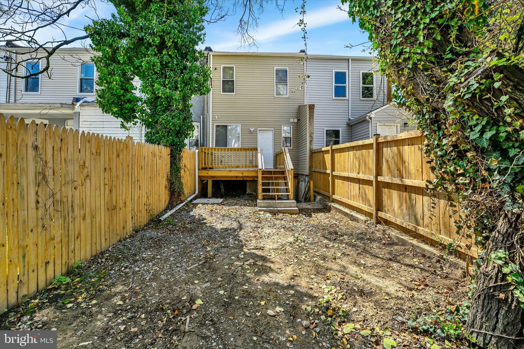 1604 Carswell Street Baltimore, MD 21218 - Photo 14 of 14 a view of backyard with deck