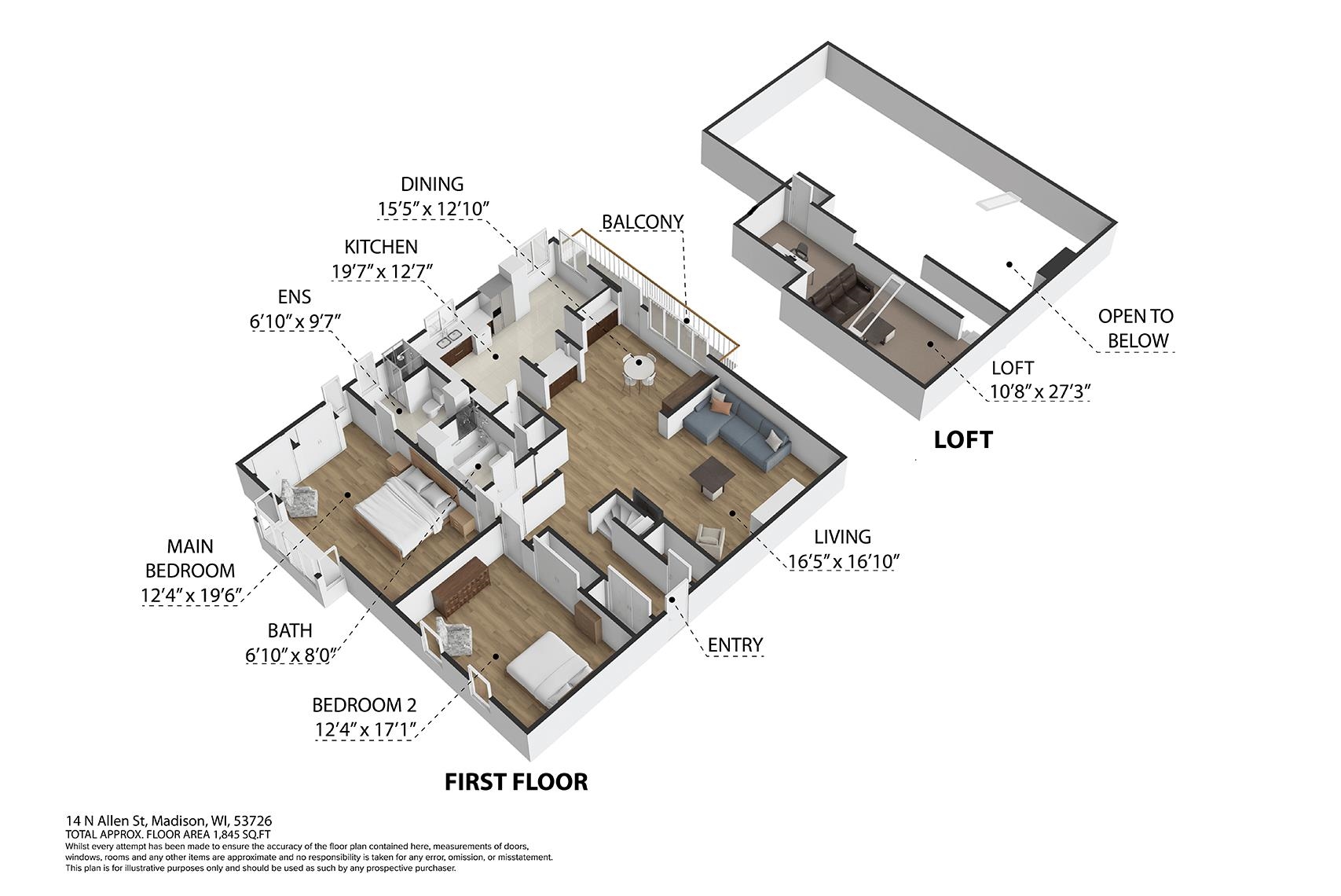 14 North Allen Street Madison, WI 53726 - Photo 46 of 47