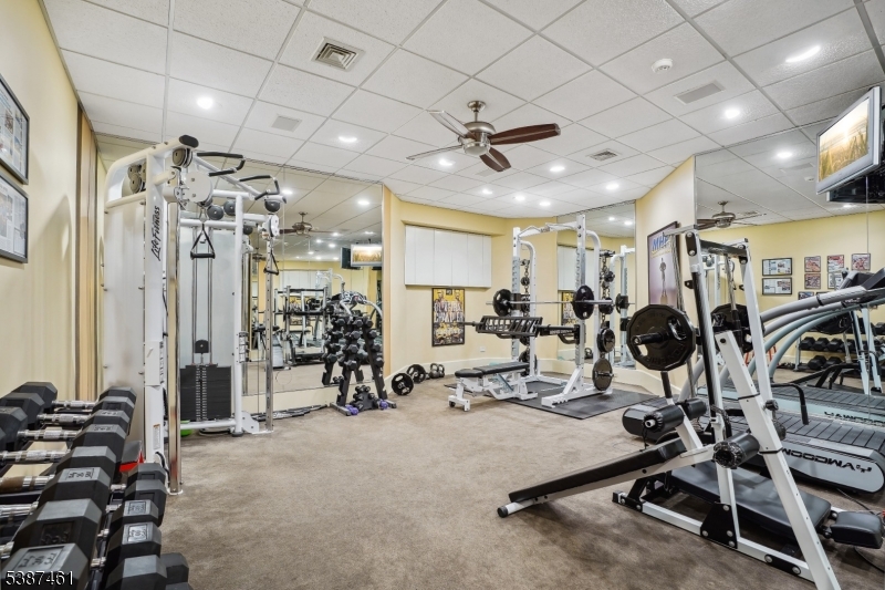 50 Laura Drive Cedar Grove, NJ 07009 - Photo 43 of 50 a view of a room with gym equipment