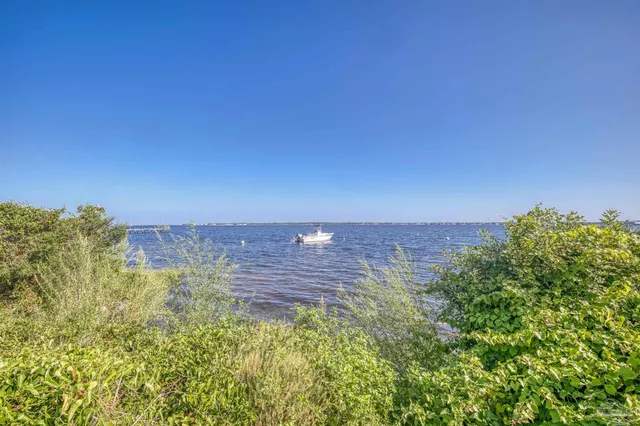 a view of a city with lots of chairs