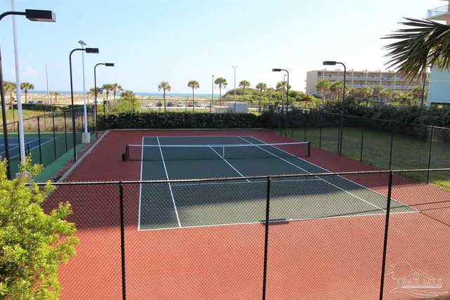 a outdoor view with a sitting space