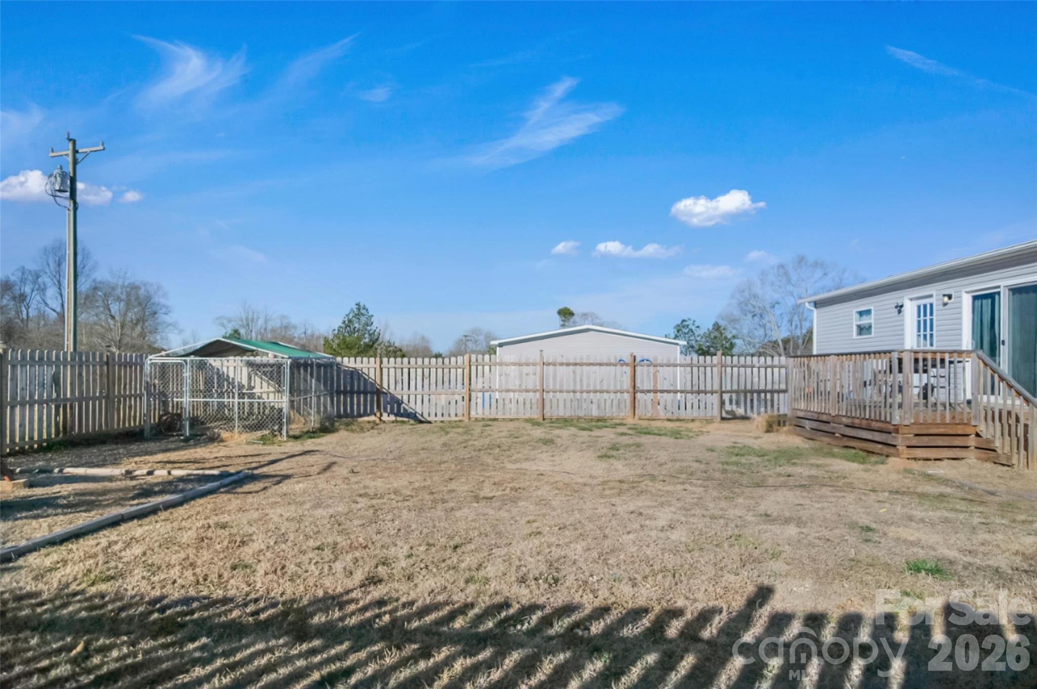101 Park Lane Grover, NC 28073 - Photo 27 of 28 a view of a backyard of a house