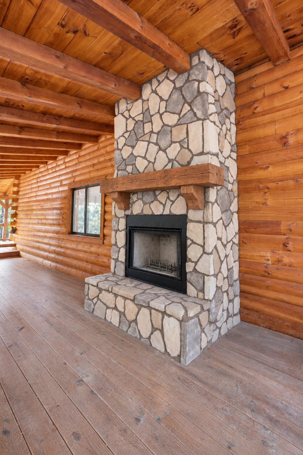 28068 Blackjack Road Logan, OH 43138 - Photo 10 of 57 Fireplace on Back Deck