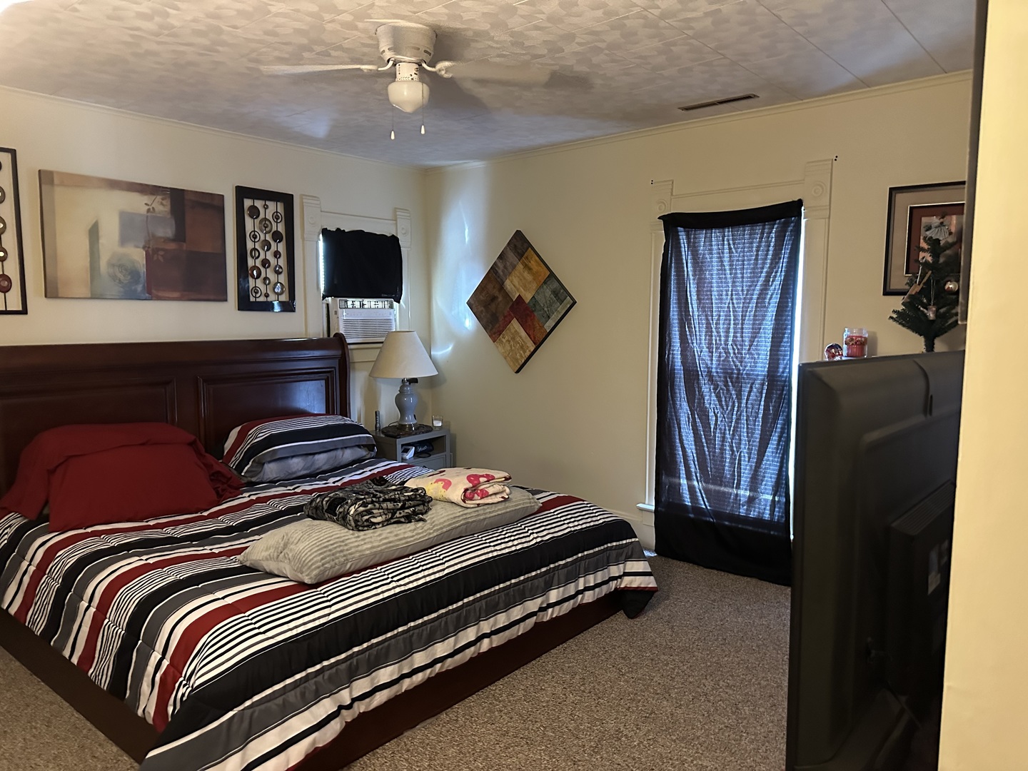 109 East Morris Street Morrison, IL 61270 - Photo 12 of 14 a bedroom with bed and wooden floor