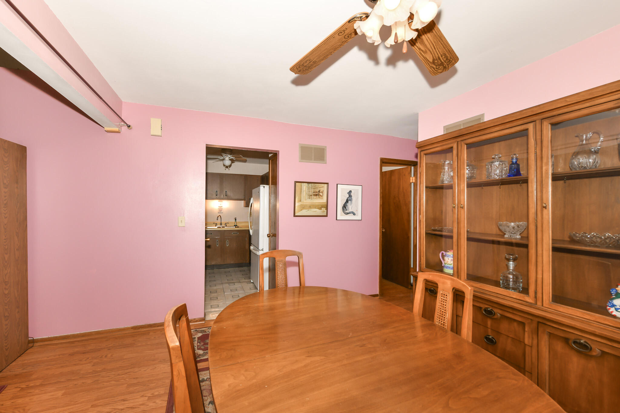 9632 West Bradley Road Milwaukee, WI 53224 - Photo 8 of 25 View From Dining Room To Kitchen