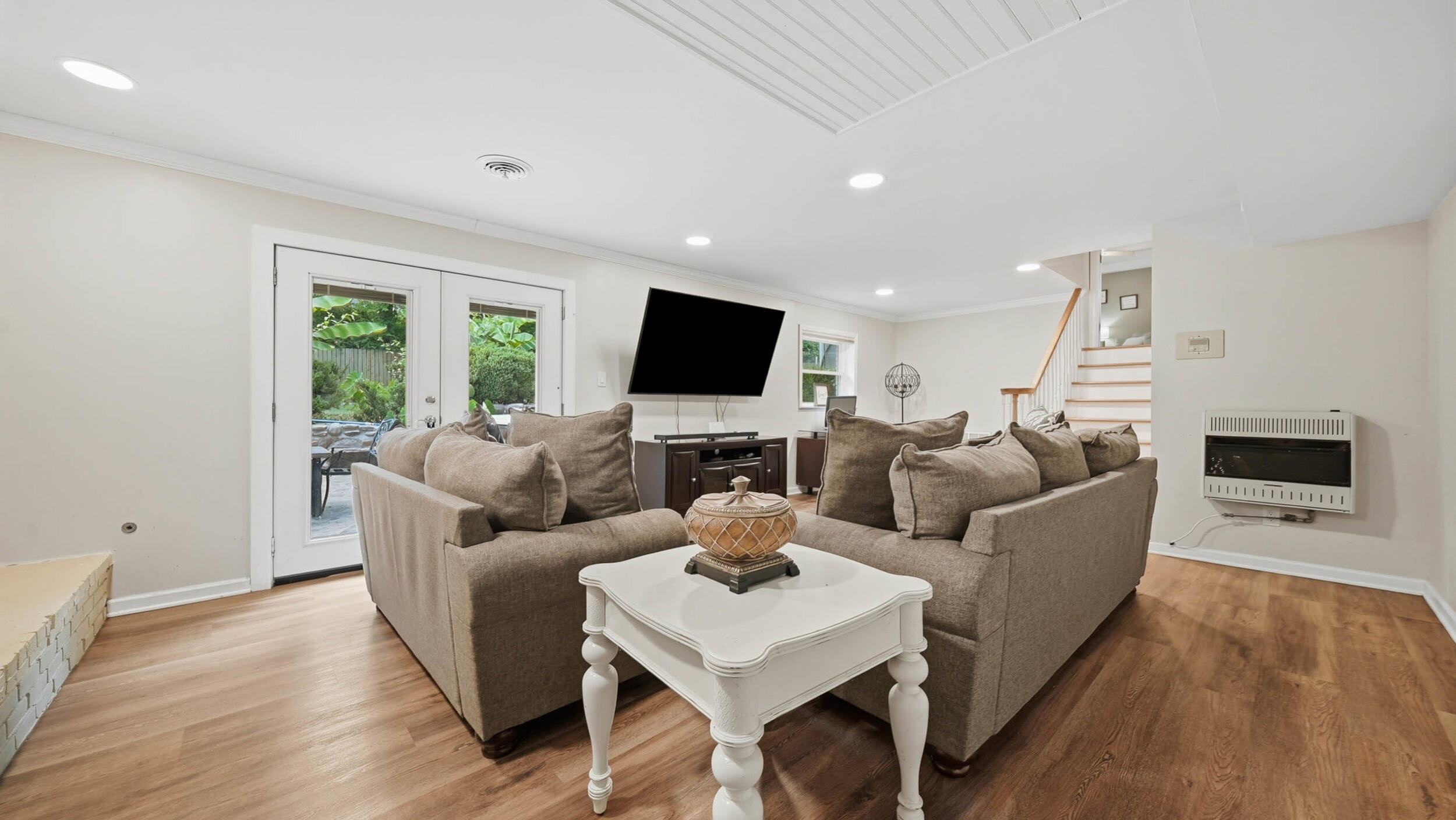 205 Masters Road Hixson, TN 37343 - Photo 25 of 40 Expansive Lower-Level Den & Rec Room
