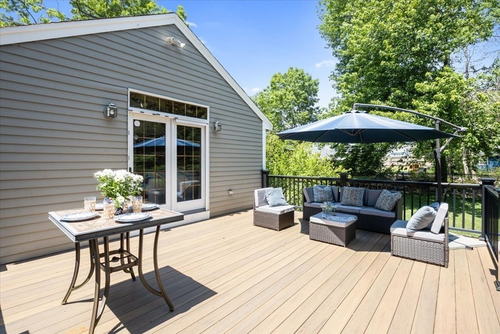 280 Broadway Hanover, MA 02339 - Photo 10 of 37 a view of a patio with furniture