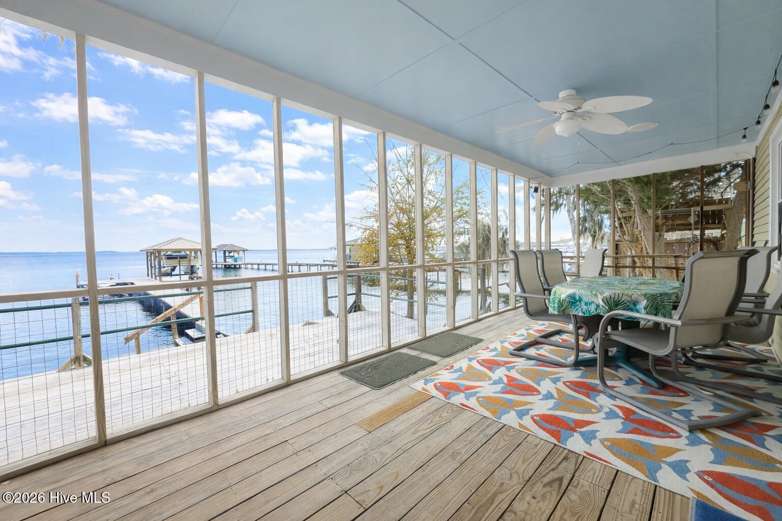 2908 Canal Cove Road Lake Waccamaw, NC 28450 - Photo 6 of 25 2908 Canal Cove - Back Porch Interior