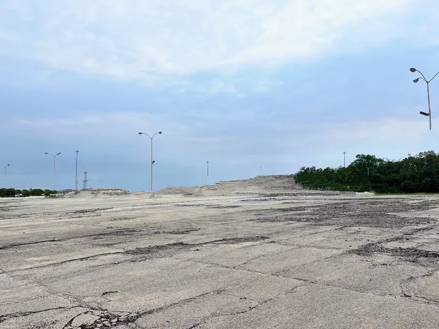 a view of a ocean beach