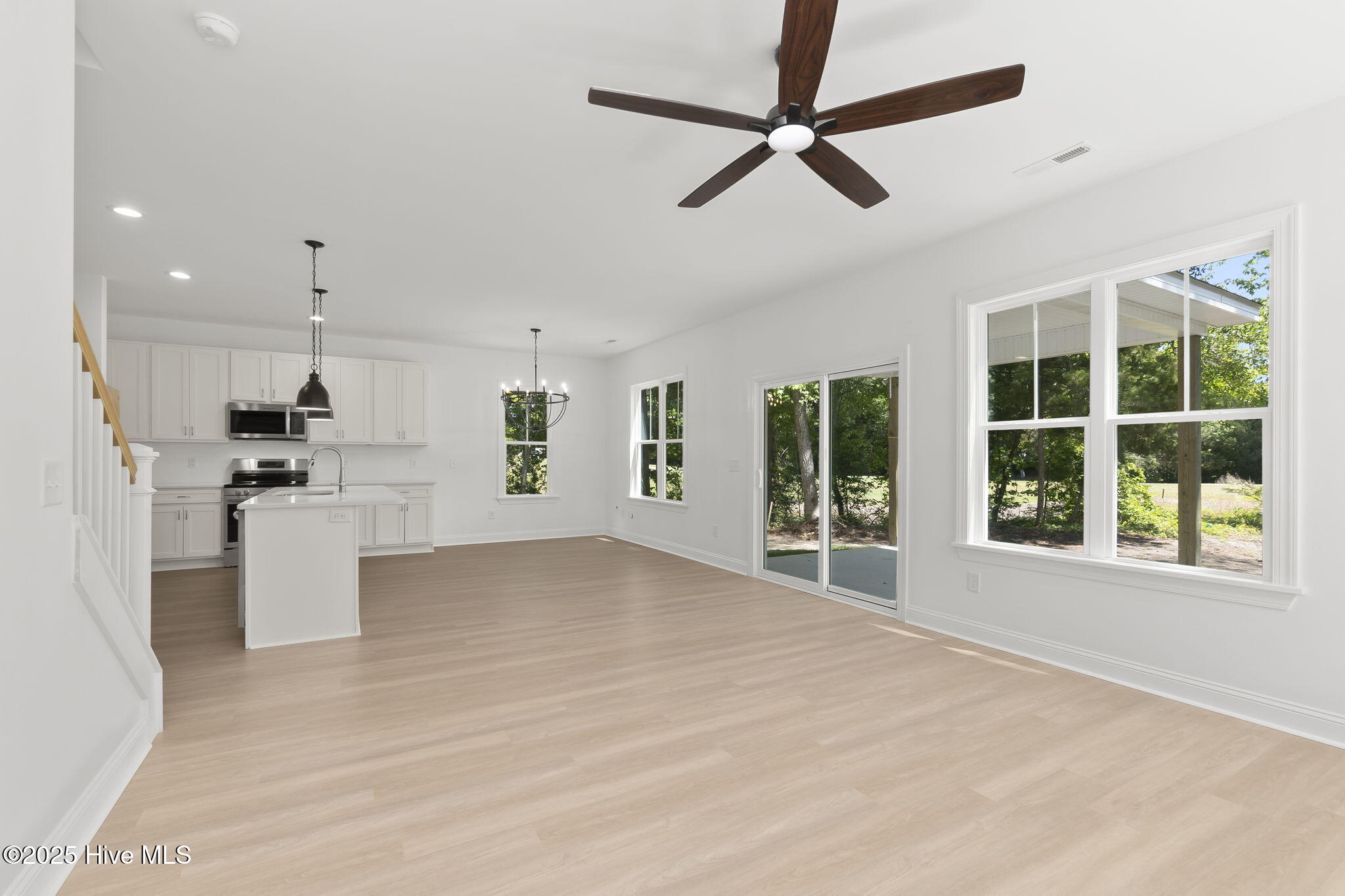 341 McCabe Road Morehead City, NC 28557 - Photo 11 of 38 Open Concept Kitchen/Living/Dining