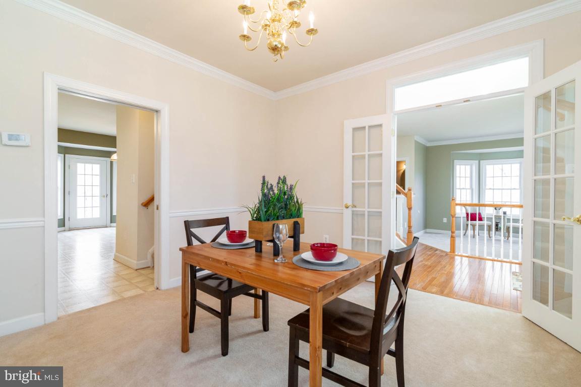 14420 Crawleys Dam Road Goldvein, VA 22720 - Photo 3 of 29 Elegant French doors to the dining room