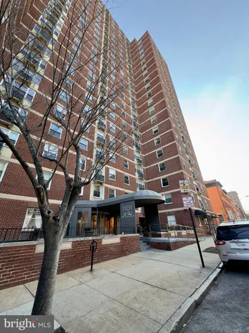 a view of building with outdoor space