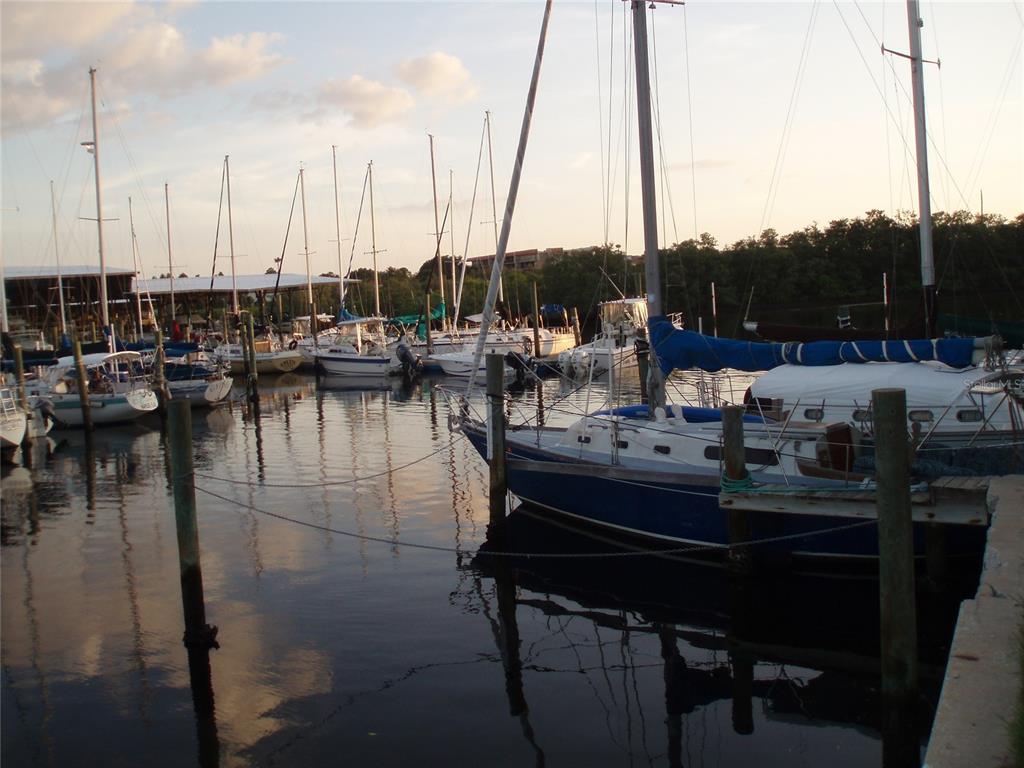1716 Golf View Drive, Unit 1716 Tarpon Springs, FL 34689 - Photo 32 of 32 a view of outdoor space with seating area