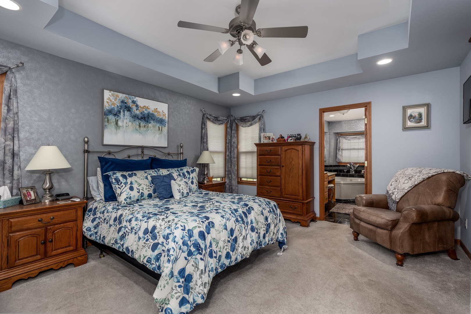 3622 East 1769th Road Ottawa, IL 61350 - Photo 17 of 42 a bedroom with bed furniture and window