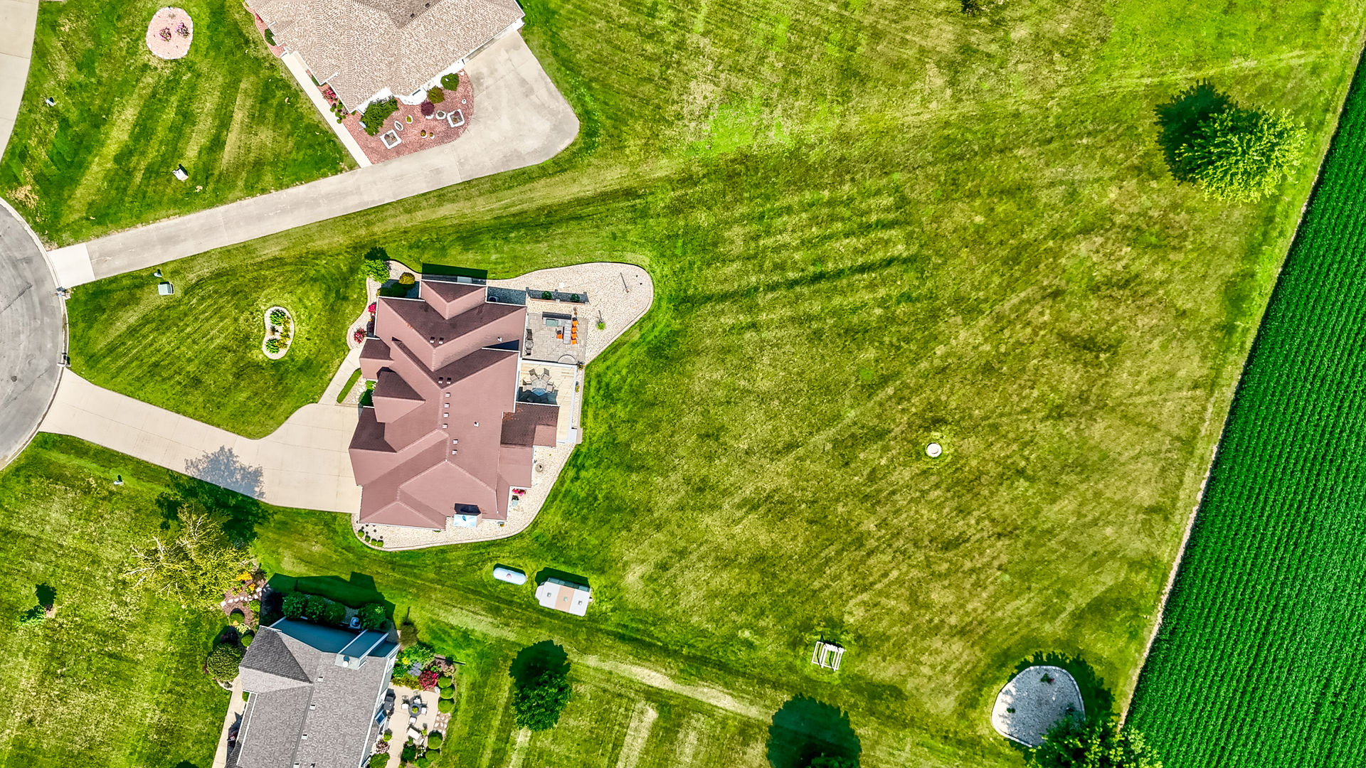 3622 East 1769th Road Ottawa, IL 61350 - Photo 31 of 42 an aerial view of a house