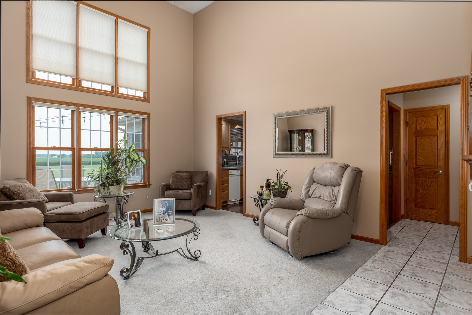 3622 East 1769th Road Ottawa, IL 61350 - Photo 7 of 42 a living room with furniture and a large window