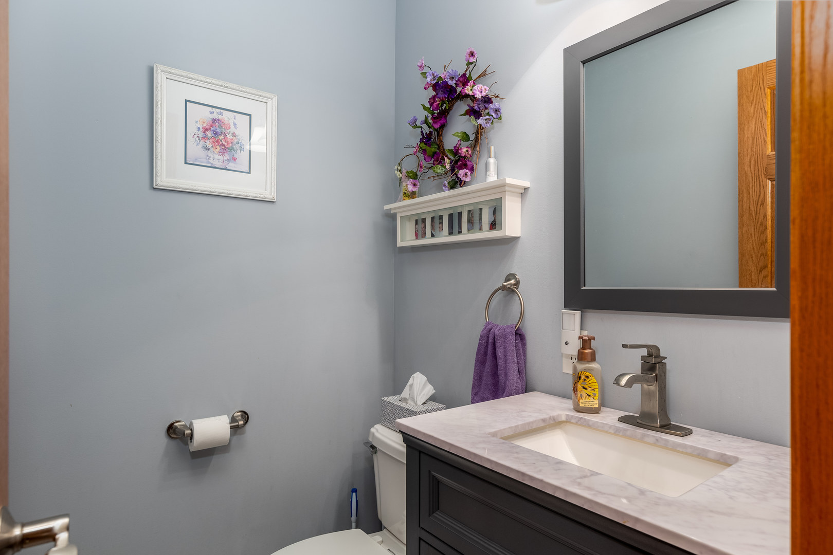 3622 East 1769th Road Ottawa, IL 61350 - Photo 8 of 42 a bathroom with a sink and a mirror