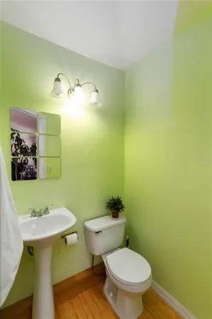 a bathroom with a sink and a toilet