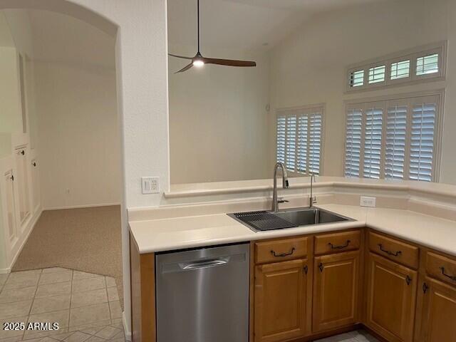1038 South Roca Street Gilbert, AZ 85296 - Photo 25 of 47 a kitchen with a sink and a window